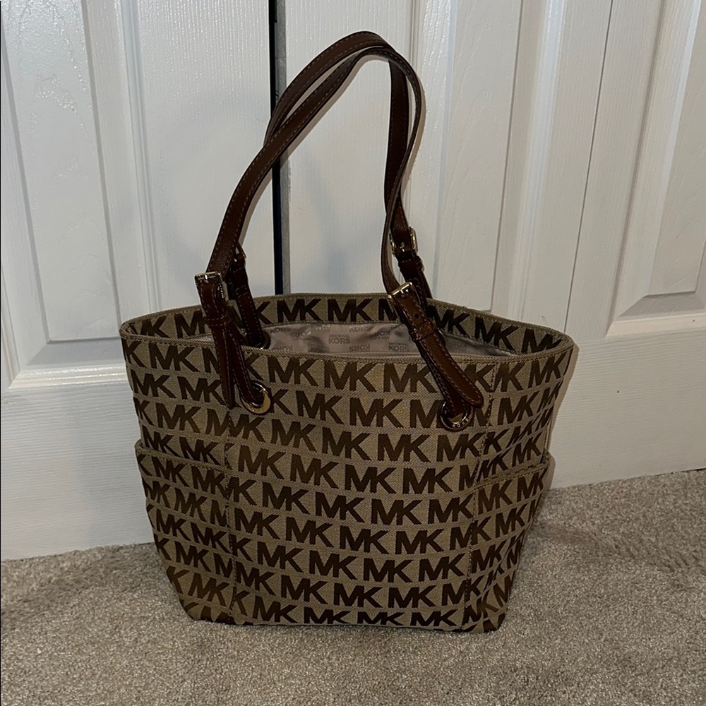 Michael Kors Brown Tote Bag